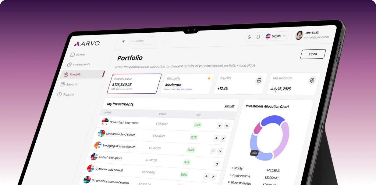 Investment Dashboard